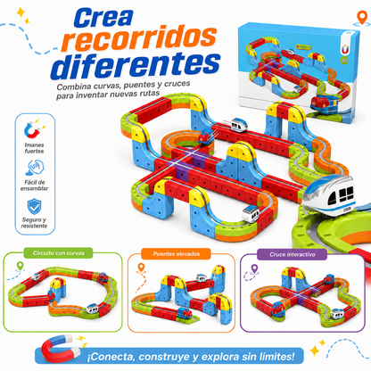 Infografía tren magnético Cero Pantallas 3